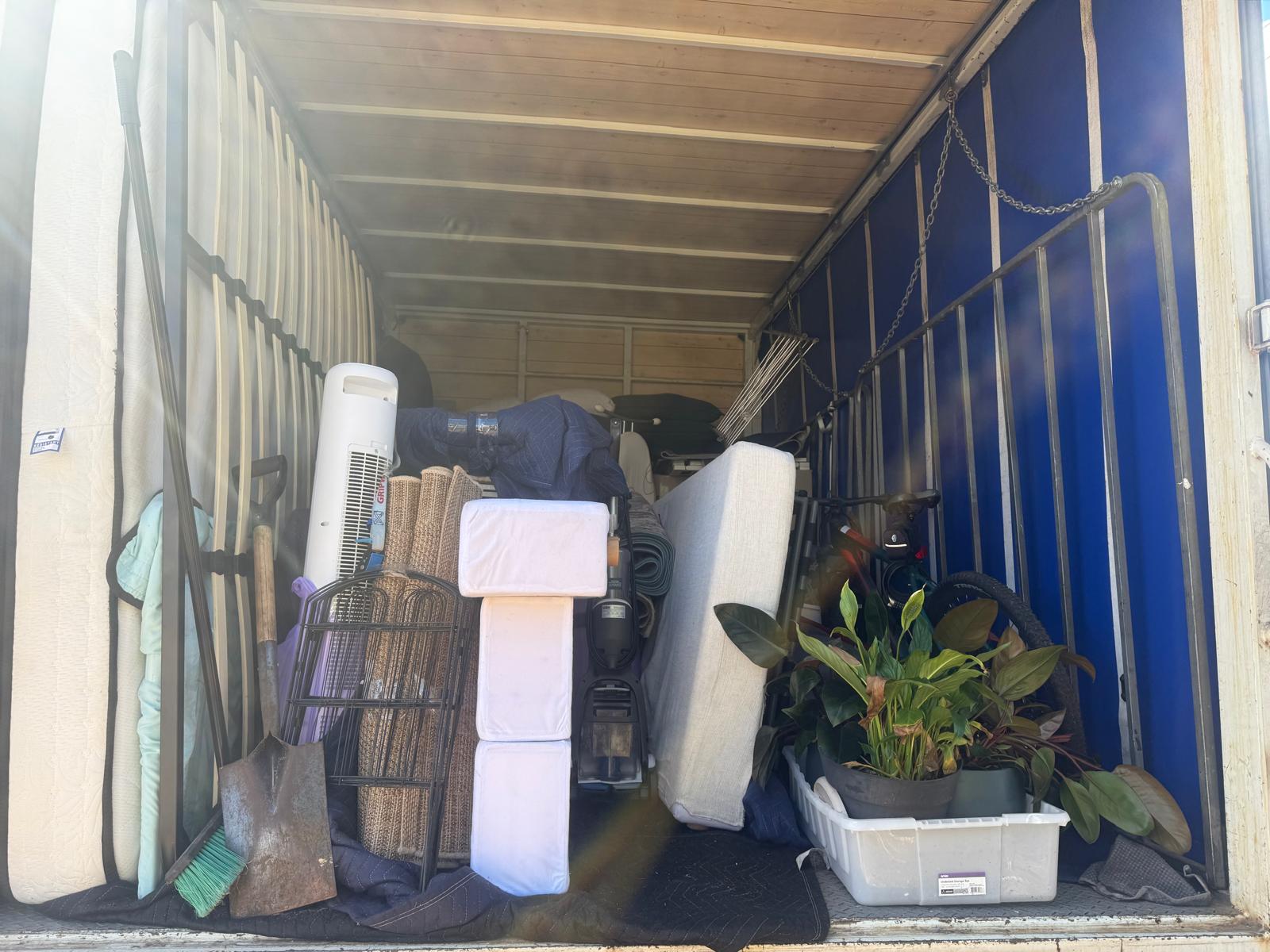ABS TRANSPORT truck with loaded furniture to deliver in western australia