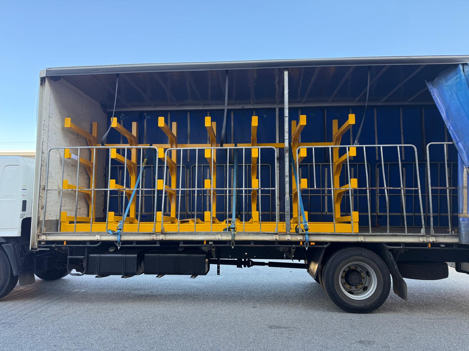 ABS Transport truck heavy rack loaded